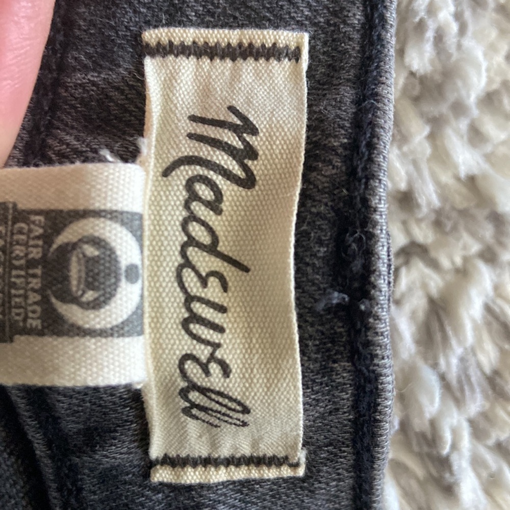 NWOT Madewell 90’s straight crop jeans. - Picture 3 of 5